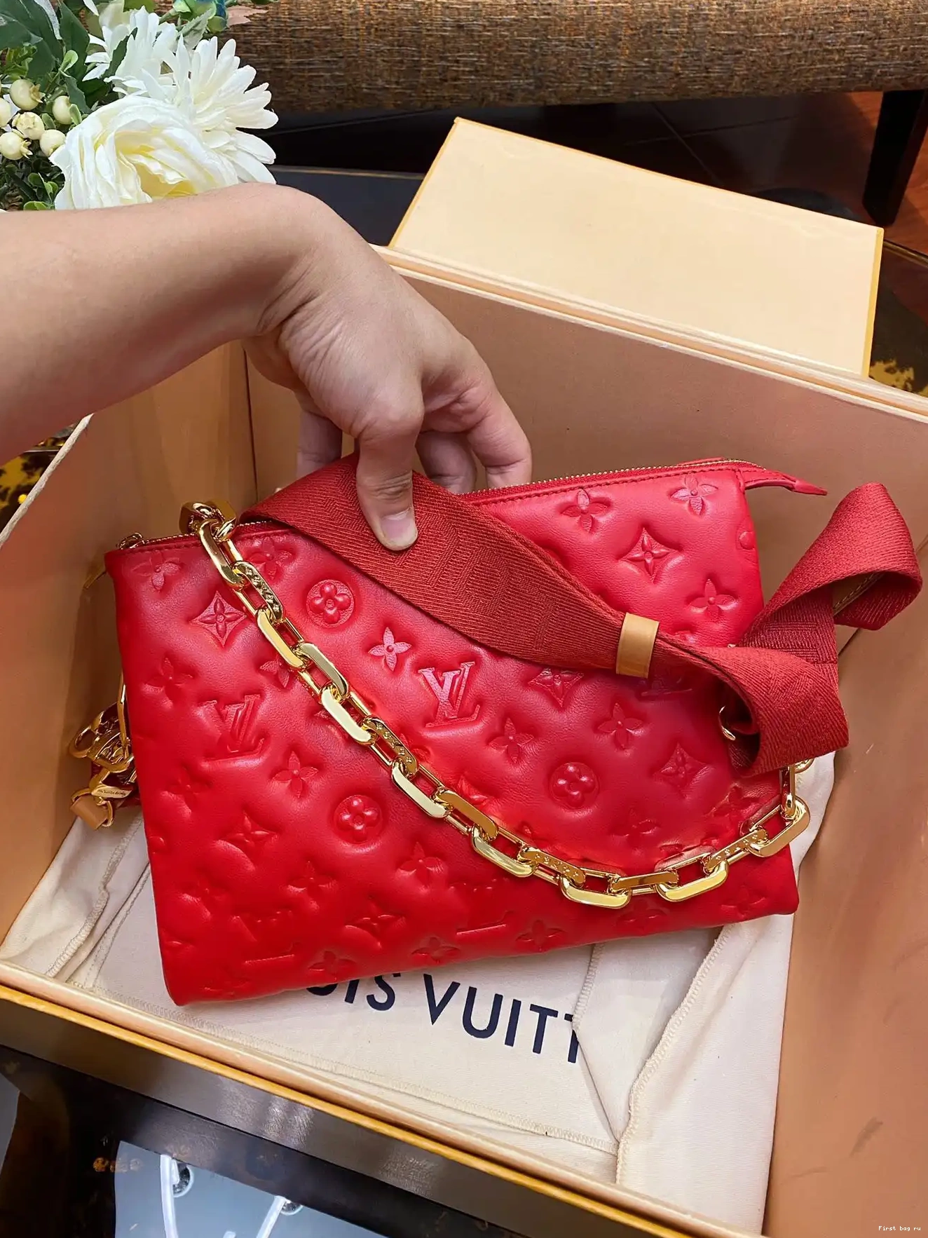 First bag ru VUITTON LOUIS COUSSIN PM 0503